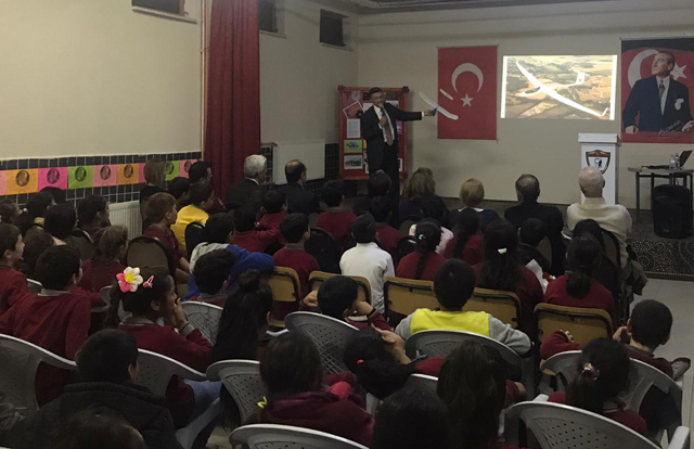 Atatürk İlkokulu’nda bilim söyleşileri