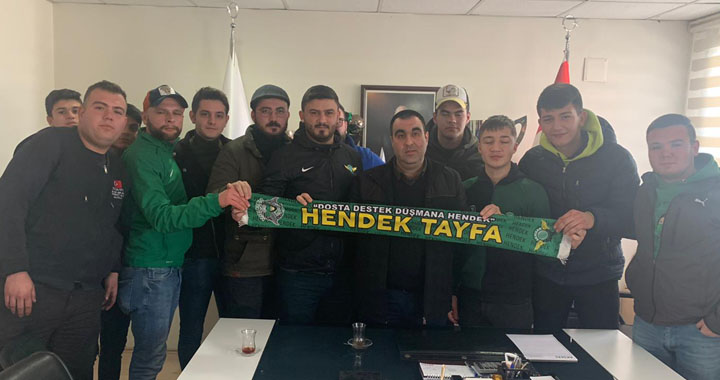 Hendek Tayfa’dan Akhisarspor’a ziyaret