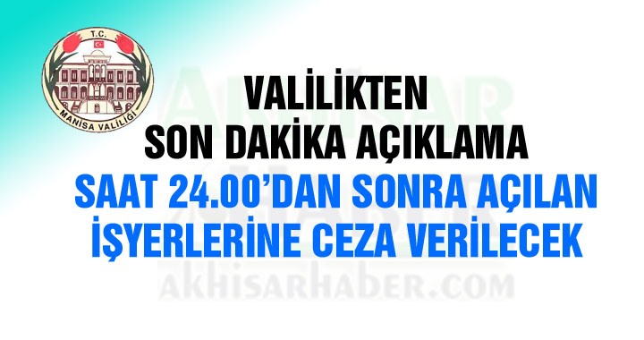 Dikkat Valilikten işyerlerine son dakika uyarısı