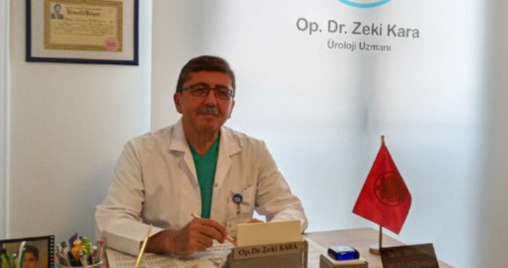 Üroloji Uzmanı Op. Dr. Zeki Kara, muayenehanesinde hasta kabulüne başladı