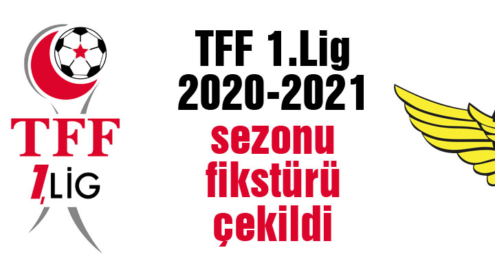 TFF 1.Lig 2020-2021 sezonu fikstürü çekildi