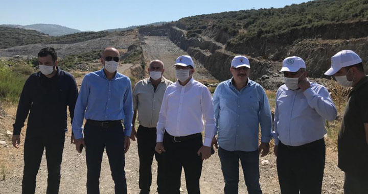 Milletvekili Uğur Aydemir, Akhisar’daki barajlarda inceleme yaptı