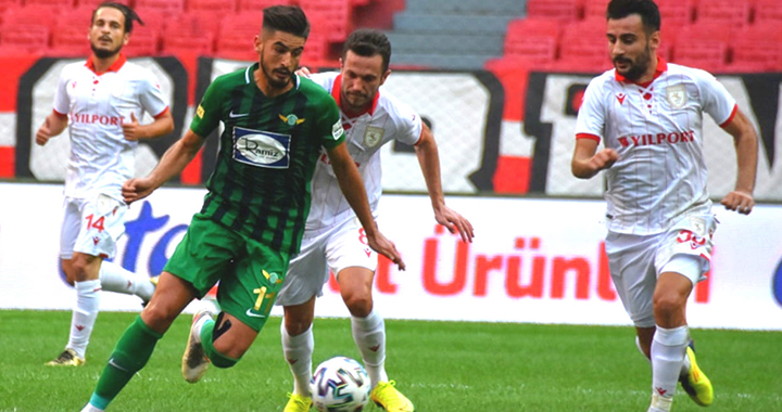 Akhisarspor, Samsun'dan eli boş döndü 1-0