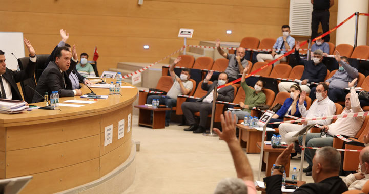 Akhisar Belediyesi 2020 Ekim ayı olağan meclis toplantısı yapıldı