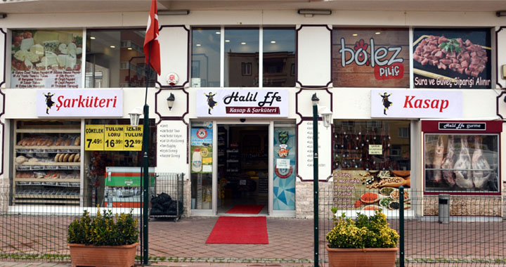 Halil Efe Gurme kasap ve şarküteri mağazası