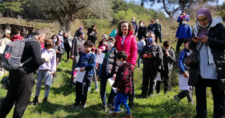 Aileler 8 Mart Oryantiring Etkinliği için Manisa’da buluştu