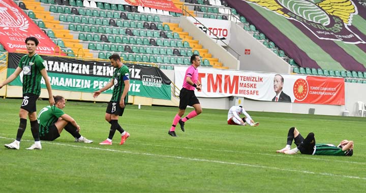 Akhisarspor sırat köprüsünde