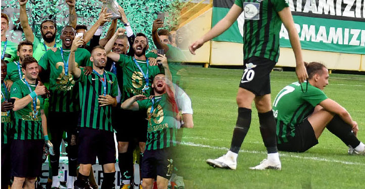 İki kupa sahibi Akhisarspor, Spor Toto 1. Ligine Giresun deplasmanında veda etti