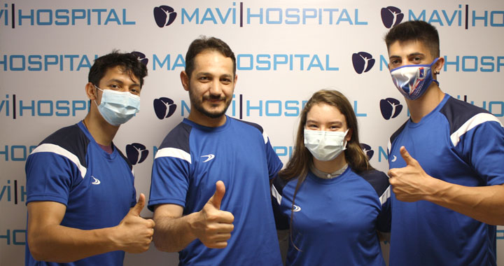Dünya şampiyonu sağlıkta Mavi Hospital’e emanet