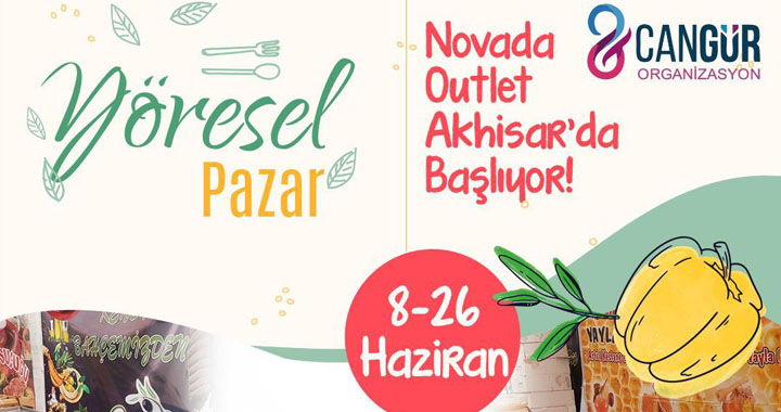 Yöresel Pazar Novada Outlet Akhisar’da başlıyor