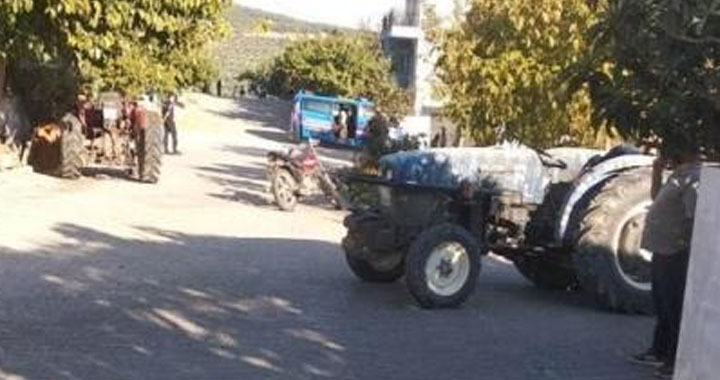 Zeytinliova'da motosikletli ile traktör çarpıştı 1 kişi öldü