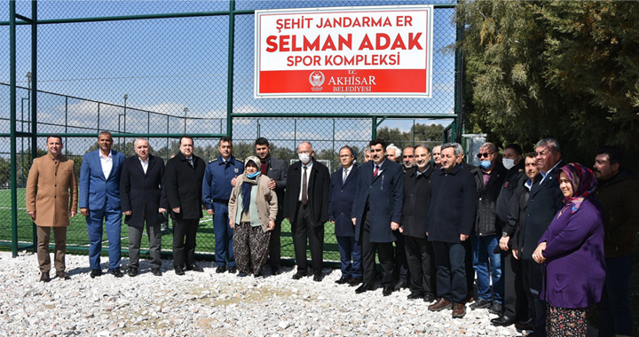 Şehit Jandarma Selman Adak’ın adı memleketi Akhisar’da yaşayacak