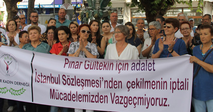 Pınar Gültekin davasında verilen karar protesto edildi