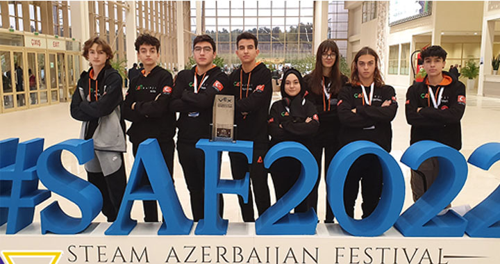 Çatı Koleji, Vex Robotics Azerbaycan turnuvası 3.sü oldu