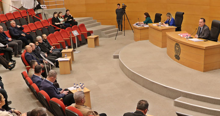 Akhisar Belediyesi 2023 yılı ilk meclisi toplantısı yapıldı