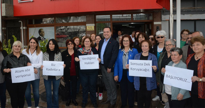 CHP, 3 Nisan Kadına Seçme Seçilme Hakkı gününde açıklama yaptı