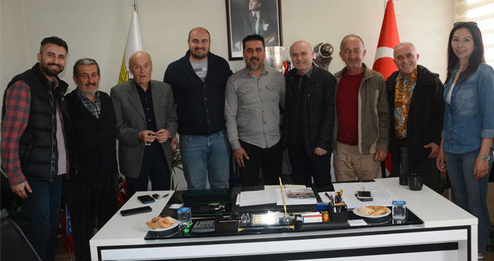 TÜRFAD, Akhisarspor başkanı Özay Alkan’ı ziyaret etti
