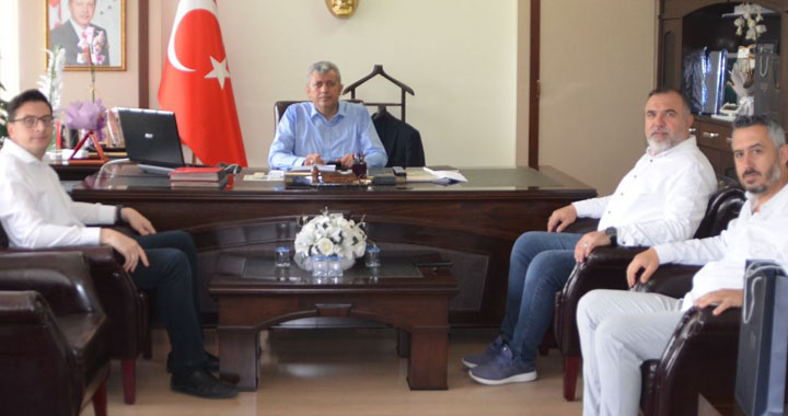 AK Parti ilçe teşkilatından Kaymakam Murat Kütük’e ziyaret