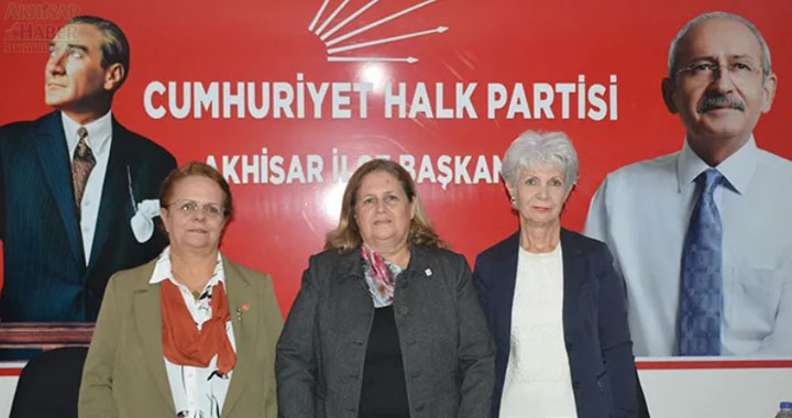 CHP Akhisar Kadın Kolları Başkanlığına Emine Güven atandı