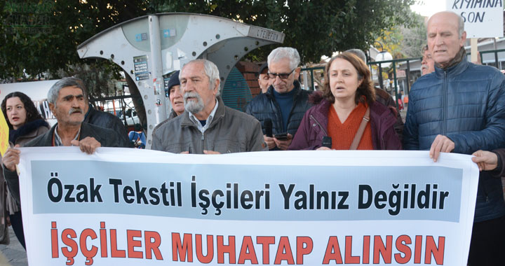 Akhisar Demokrasi Güçleri, Özak tekstil işçileri için direniyor