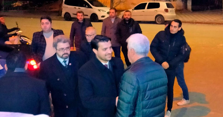 Belediye Başkan adayı Hızır Şenol'dan Erzurumlular Derneğine ziyaret