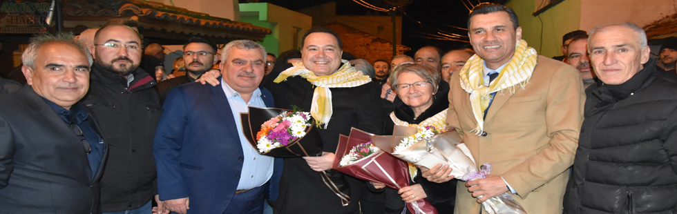 Çamönü’nde Başkan Dutlulu’ya mehteranlı karşılama