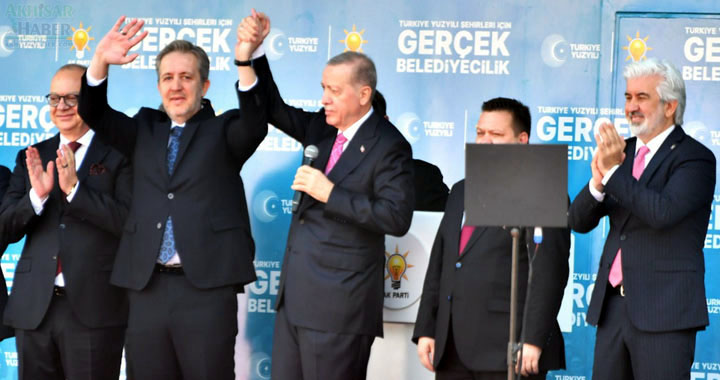 Cumhurbaşkanı Recep Tayyip Erdoğan Manisa’da