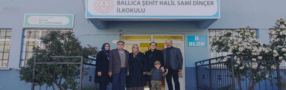 Şehit Halil Sami Dinçer’in Adı Ballıca ilkokulunda yaşatılacak
