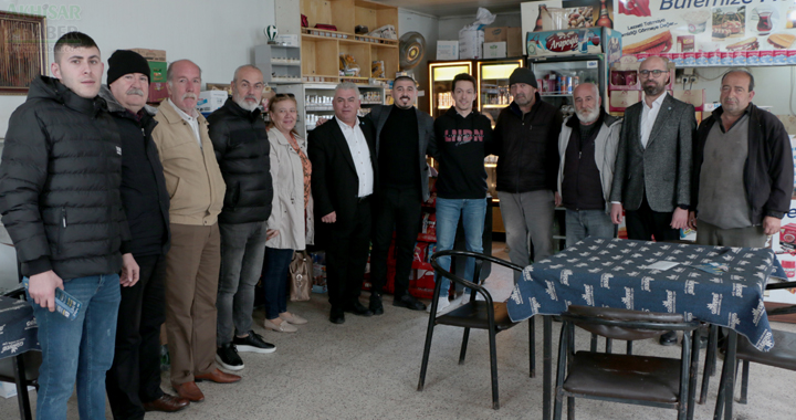 İYİ Partili Doğan, Zeytin Borsası ve Karasonya'yı ziyaret etti