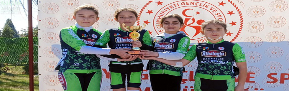 Bisiklet Türkiye Kupasında Akhisar üçüncü oldu