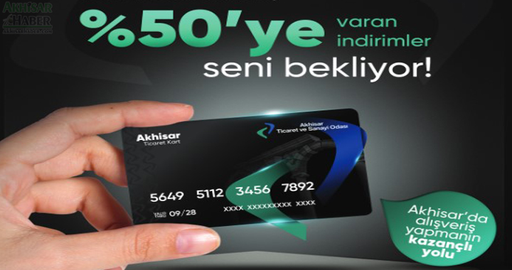 ATSO Akhisar Ticaret Kart’ı tanıttı