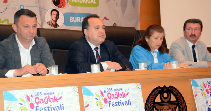 565. Akhisar Çağlak Festivali Başlıyor