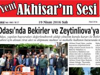 Yeni Akhisar'ın Sesi Gazetesi 19 Nisan 2016