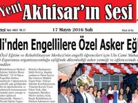 Yeni Akhisar'ın Sesi Gazetesi 17 Mayıs 2016