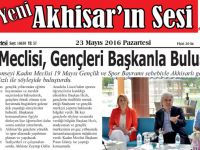 Yeni Akhisar'ın Sesi Gazetesi 23 Mayıs 2016