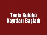 Anadolu Sağlık Meslek Lisesi Tenis Kulübü Kayıtları Başladı