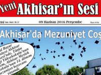 Yeni Akhisar'ın Sesi Gazetesi 9 Haziran 2016