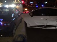 Akhisar’da Maddi Hasarlı Trafik Kazası