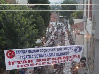 Balkan Göçmenleri Derneği’nin İftarına Yoğun Katılım Oldu