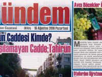 Akhisar Gündem Gazetesi 15 Ağustos 2016