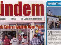 Akhisar Gündem Gazetesi 21 Eylül 2016