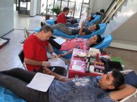 MCBÜ Akhisar yerleşkesinden 68 ünite kan bağışı