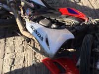 Akhisar şehir merkezinde motosiklet kazası 1 yaralı