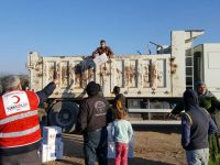 Kızılay’dan Akhisar’daki Suriyeli ailelere yardım