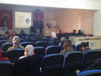 Halk Eğitimde Toplum Sağlığı Merkezi yetkilileri tarafından seminer verildi