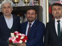 Akhisar Belediye Başkanı Salih Hızlı, Müftü Eviş’i konuk etti