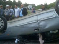 Akhisar-Gördes yolundaki kazada ağır yaralı 1 kişi hayatını kaybetti