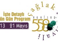 558. Çağlak Festivali gün gün detaylı programı