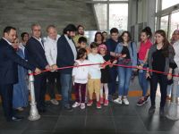 Çağlak Festivali Karikatür Atölyesi 7.yıl sergisi açıldı