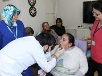 Akhisar Toplum ve Ruh Sağlığı Merkezine Diş Taraması yapıldı